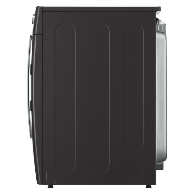 Electric Dryers |  LG 9.0 cu. ft. Mega Capacity Smart wi-fi Enabled Front Load Electric Dryer with TurboSteam™ and Built-In Intelligence – DLEX8900B Black Electric Dryers Black