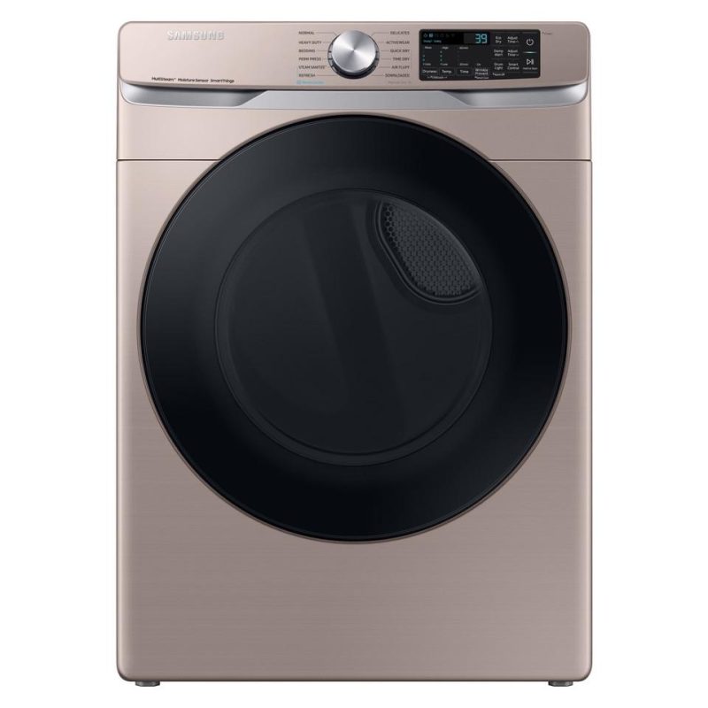 Electric Dryers |  Samsung 7.5 cu. ft. Electric Dryer with Steam Sanitize+ in Champagne – DVE45B6300C Champagne Electric Dryers Champagne