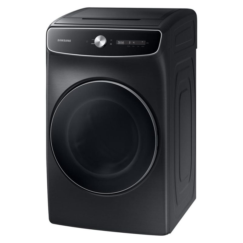 Electric Dryers |  Samsung 7.5 cu. ft. Smart Dial Brushed Black Electric Dryer with FlexDry Black Electric Dryers Black