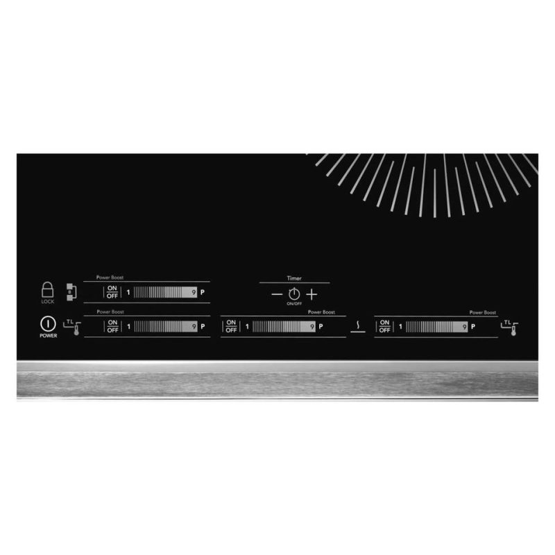 Electric |  Frigidaire Gallery 30” Induction Cooktop – GCCI3067AB Black Cooktops Black