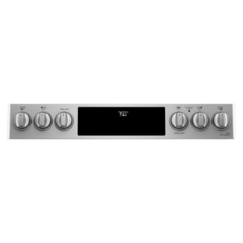 Electric Ranges |  Cafe 30 in. 6.7 cu. ft. Smart Slide-In Double Oven Electric Range with Convection in Stainless Steel – CES750P2MS1 Stainless Steel Electric Ranges Electric Ranges