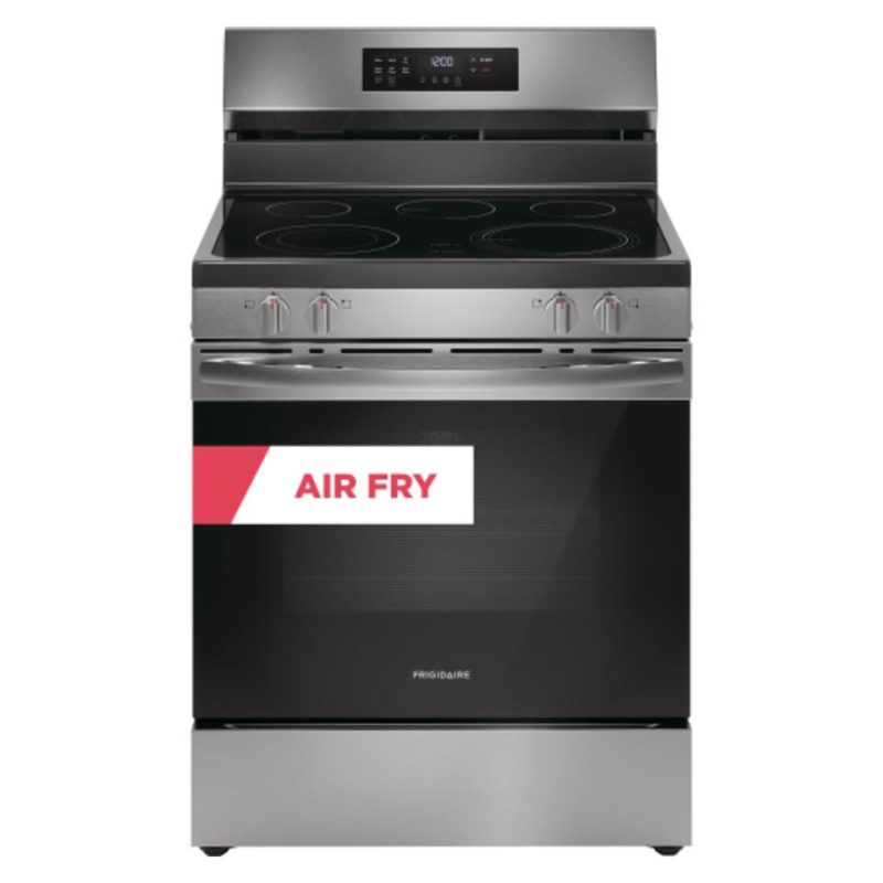 Electric Ranges |  Frigidaire 30” Electric Range with Air Fry – FCRE3083AS Stainless Steel Electric Ranges Electric Ranges