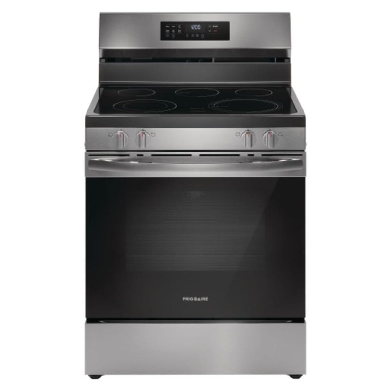 Electric Ranges |  Frigidaire 30” Electric Range with Air Fry – FCRE3083AS Stainless Steel Electric Ranges Electric Ranges