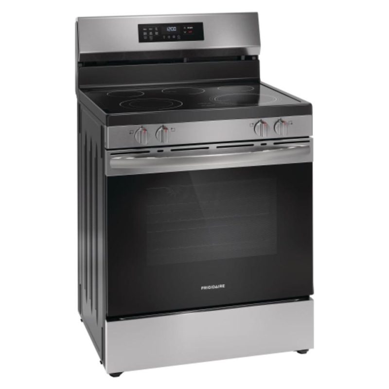 Electric Ranges |  Frigidaire 30” Electric Range with Air Fry – FCRE3083AS Stainless Steel Electric Ranges Electric Ranges