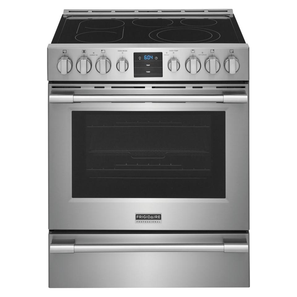 Electric Ranges |  Frigidaire Professional 30” Electric Range with Air Fry – PCFE3078AF Stainless Steel Electric Ranges Electric Ranges