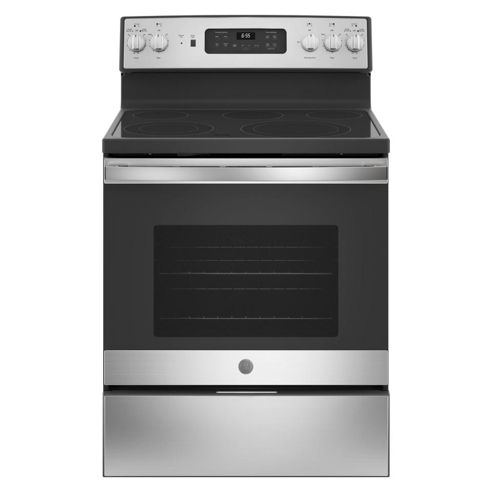 Electric Ranges |  GE® 5.3 cu. ft. Free-Standing Electric Range (JB655SKSS) Stainless Steel Electric Ranges Electric Ranges