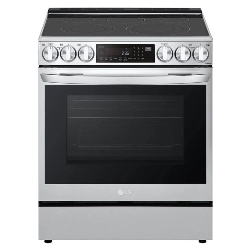 Electric Ranges |  LG 6.3 cu. ft. Slide-In Electric Range WiFi Enabled w/ ProBake Convection – LSEL6335F Stainless Steel Electric Ranges Electric Ranges