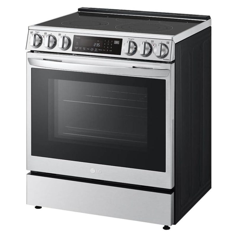 Electric Ranges |  LG 6.3 cu. ft. Slide-In Electric Range WiFi Enabled w/ ProBake Convection – LSEL6335F Stainless Steel Electric Ranges Electric Ranges