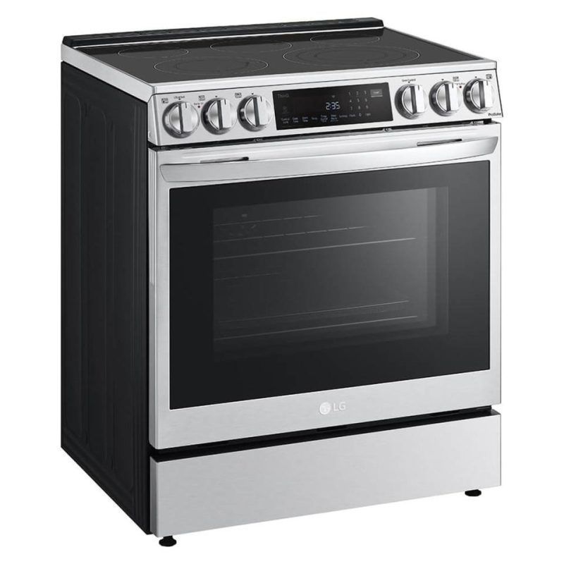 Electric Ranges |  LG 6.3 cu. ft. Slide-In Electric Range WiFi Enabled w/ ProBake Convection – LSEL6335F Stainless Steel Electric Ranges Electric Ranges