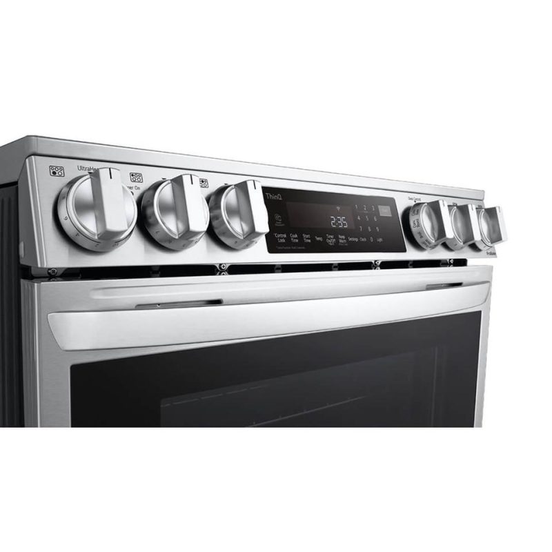 Electric Ranges |  LG 6.3 cu. ft. Slide-In Electric Range WiFi Enabled w/ ProBake Convection – LSEL6335F Stainless Steel Electric Ranges Electric Ranges