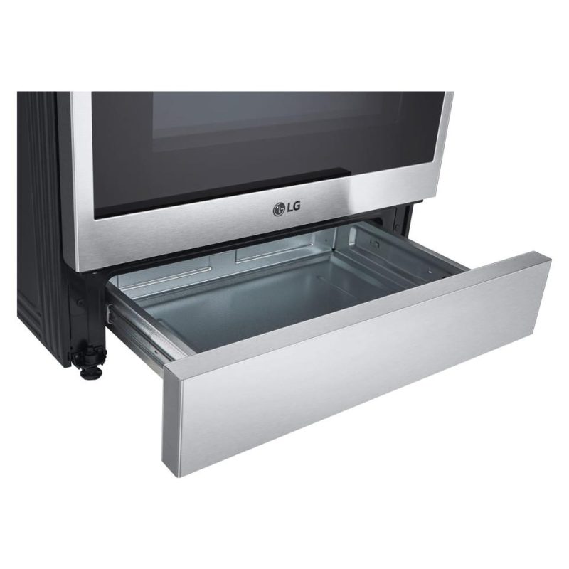 Electric Ranges |  LG 6.3 cu ft. Smart wi-fi Enabled ProBake Convection® InstaView® Electric Slide-In Range with Air Fry LSEL6335FE Stainless Steel Electric Ranges Electric Ranges