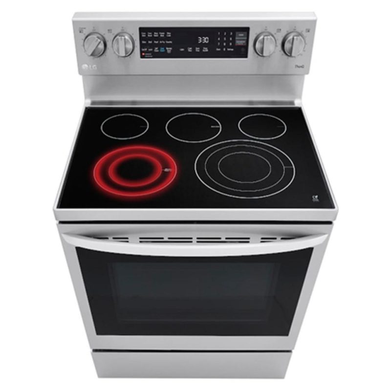 Electric Ranges |  LG 6.3 cu. ft. Smart Wi-Fi Enabled True Convection InstaView™ Electric Range – LREL6325F Stainless Steel Electric Ranges Electric Ranges