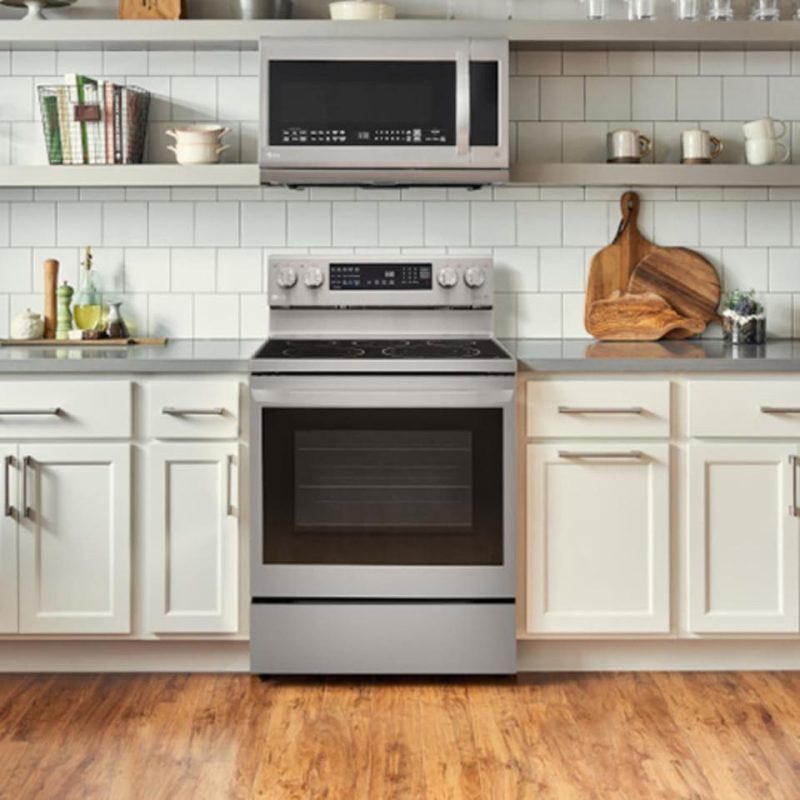 Electric Ranges |  LG 6.3 cu. ft. Smart Wi-Fi Enabled True Convection InstaView™ Electric Range – LREL6325F Stainless Steel Electric Ranges Electric Ranges