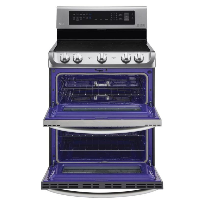 Electric Ranges |  LG 7.3 cu. ft. Electric Double Oven Range – LDE4413ST Stainless Steel Electric Ranges Electric Ranges