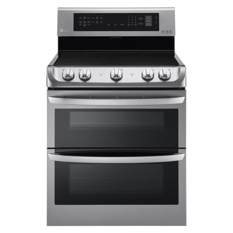 Electric Ranges |  LG 7.3 cu. ft. Electric Double Oven Range – LDE4413ST Stainless Steel Electric Ranges Electric Ranges