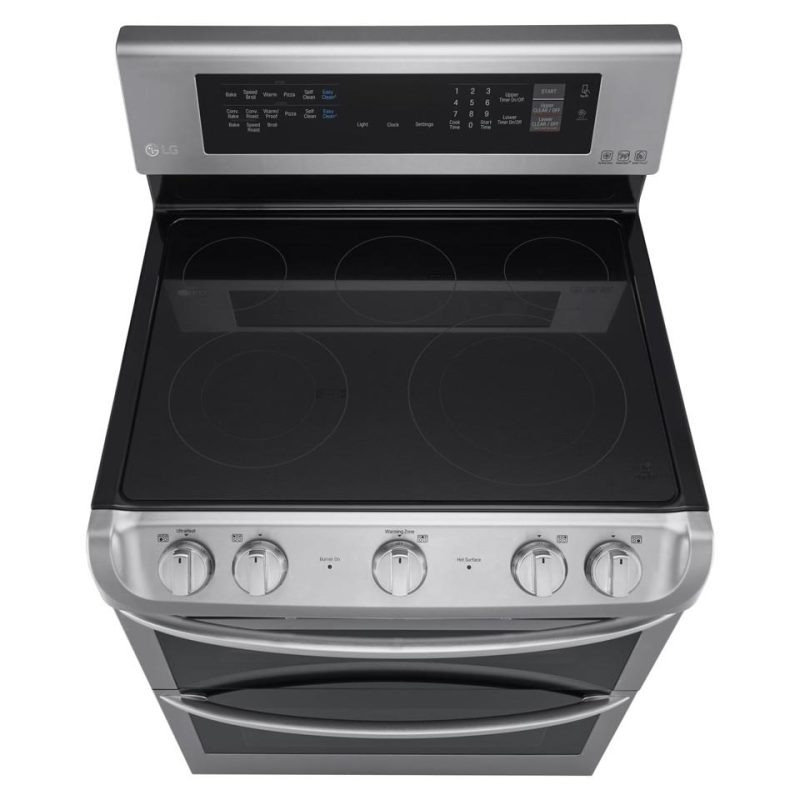 Electric Ranges |  LG 7.3 cu. ft. Electric Double Oven Range – LDE4413ST Stainless Steel Electric Ranges Electric Ranges