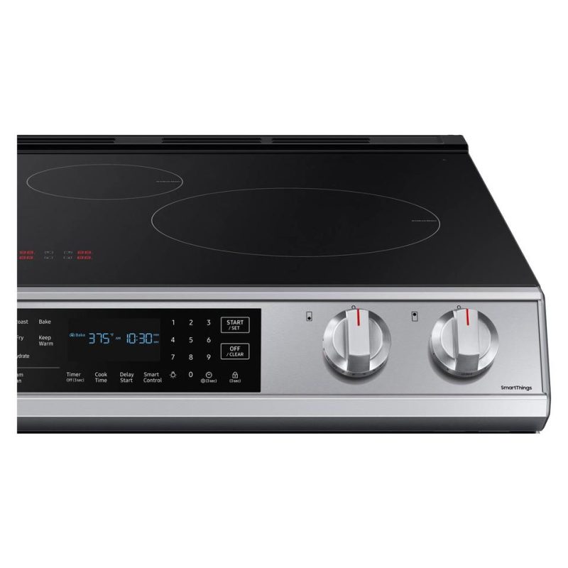 Electric Ranges |  Samsung 6.3 cu. ft. Slide-In Induction Range with Air Fry – NE63B8611SS Stainless Steel Electric Ranges Electric Ranges