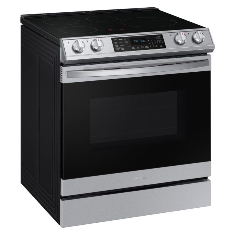 Electric Ranges |  Samsung 6.3 cu. ft. Slide-In Induction Range with Air Fry – NE63B8611SS Stainless Steel Electric Ranges Electric Ranges