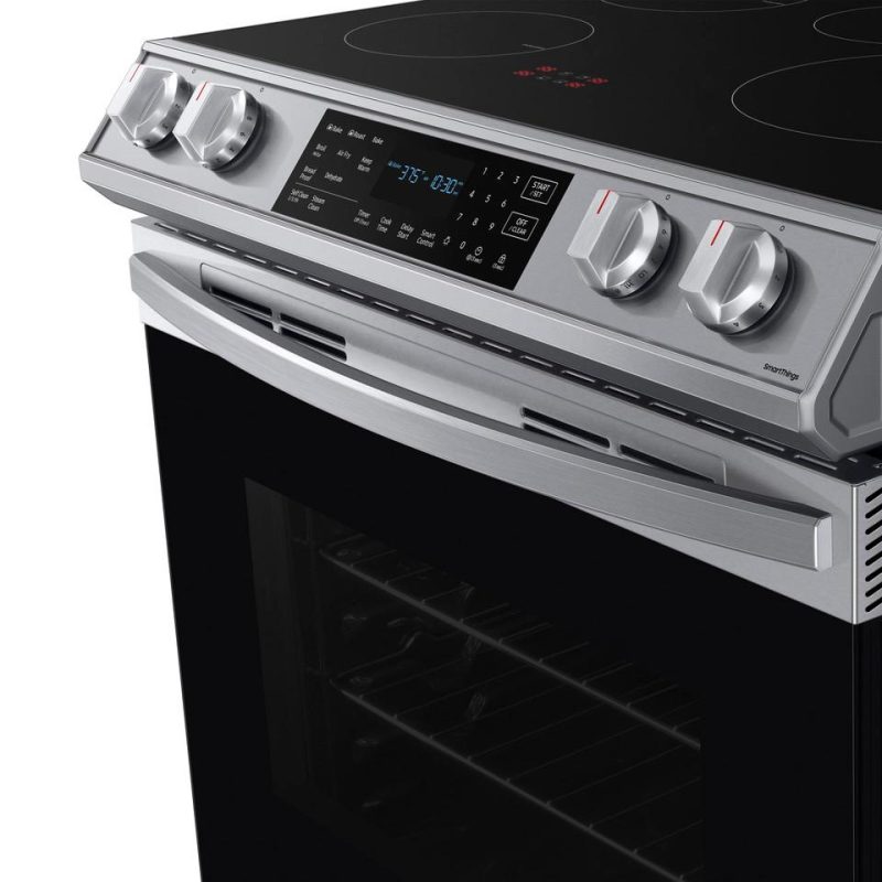 Electric Ranges |  Samsung 6.3 cu. ft. Slide-In Induction Range with Air Fry – NE63B8611SS Stainless Steel Electric Ranges Electric Ranges