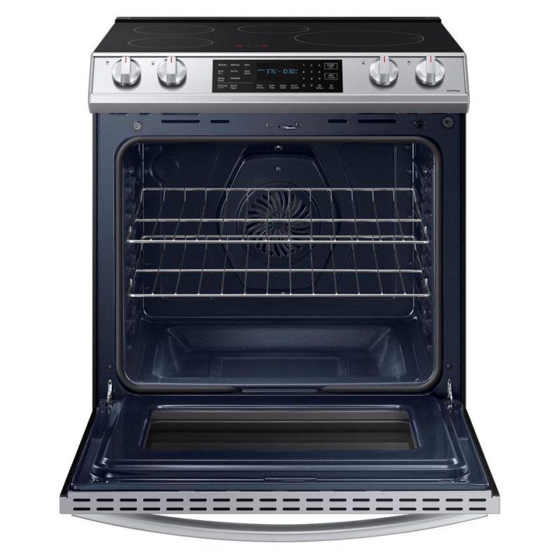 Electric Ranges |  Samsung 6.3 cu. ft. Slide-In Induction Range with Air Fry – NE63B8611SS Stainless Steel Electric Ranges Electric Ranges