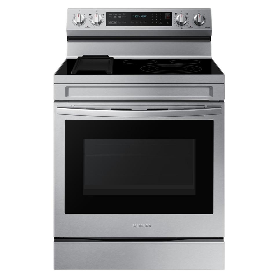 Electric Ranges |  Samsung 6.3 cu. ft. Smart Freestanding Electric Range – NE63A6711SS Stainless Steel Electric Ranges Electric Ranges