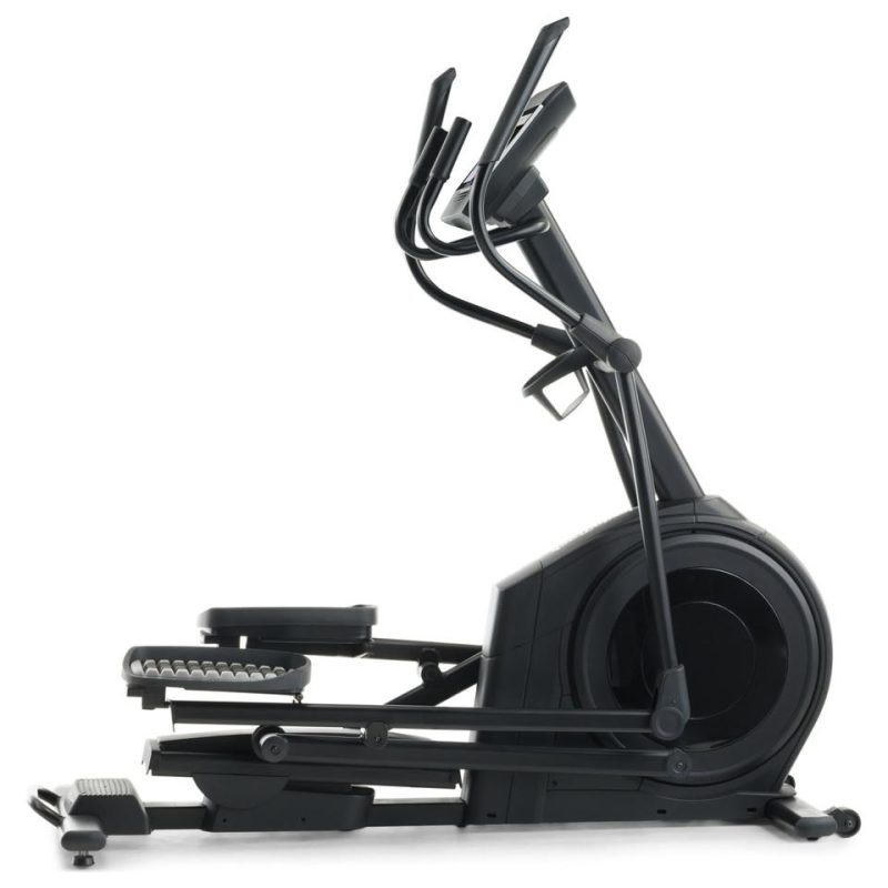 Elliptical |  NordicTrack AirGlide 14i; iFIT-enabled Elliptical for Low-Impact Cardio Workouts with 14” Tilting Touchscreen -NTEL71423 Black Elliptical Black