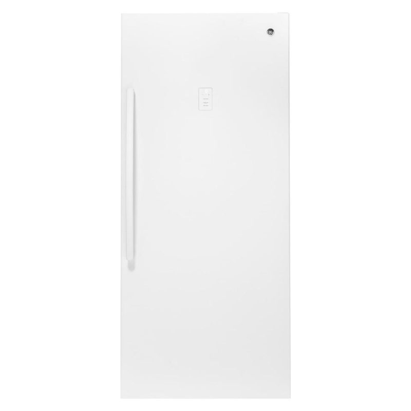 Freezers |  GE® 21.3 cu. ft. Frost-Free Upright Freezer – FUF21DLRWW White Freezers Freezers