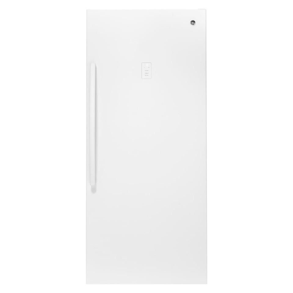 Freezers |  GE® 21.3 cu. ft. Frost-Free Upright Freezer – FUF21DLRWW White Freezers Freezers