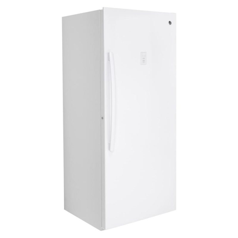 Freezers |  GE® 21.3 cu. ft. Frost-Free Upright Freezer – FUF21DLRWW White Freezers Freezers