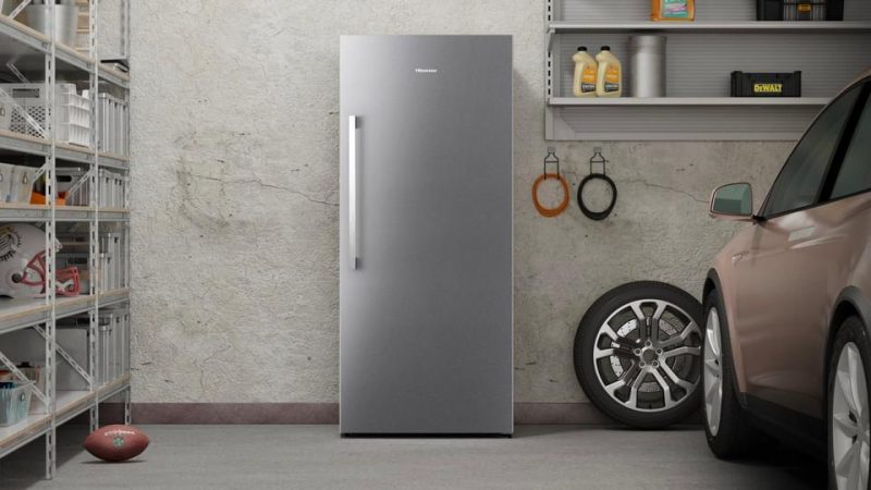 Freezers |  Hisense 21 cu. Ft.Upright Freezer – HFU210N6CVE Gray Freezers Freezers