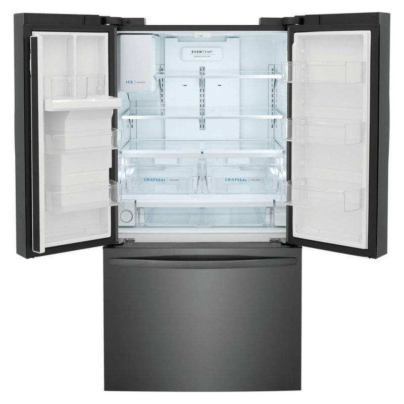 French Door Refrigerators |  Frigidaire 27.8 cu. ft. French Door Refrigerator Black French Door Refrigerators Black