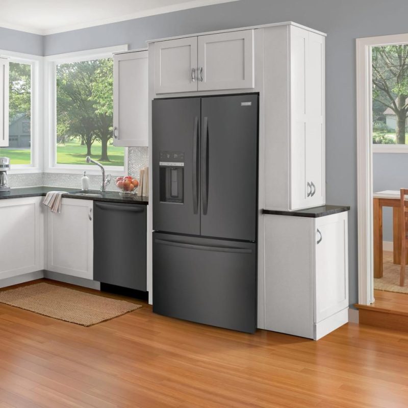 French Door Refrigerators |  Frigidaire 27.8 cu. ft. French Door Refrigerator Black French Door Refrigerators Black