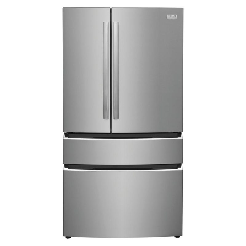 French Door Refrigerators |  Frigidaire French Door 27.2 cu. ft. Energy Star Refrigerator – GRMN2872AF Stainless Steel French Door Refrigerators French Door Refrigerators