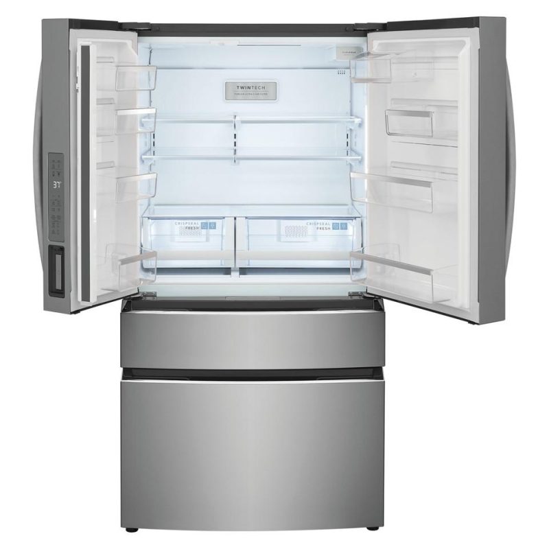 French Door Refrigerators |  Frigidaire French Door 27.2 cu. ft. Energy Star Refrigerator – GRMN2872AF Stainless Steel French Door Refrigerators French Door Refrigerators