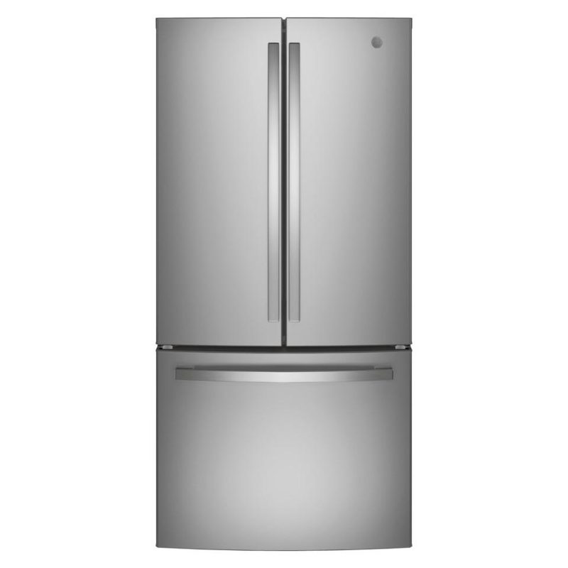 French Door Refrigerators |  GE 24.7 cu. ft. French Door Refrigerator – GNE25JYKFS Stainless Steel French Door Refrigerators French Door Refrigerators