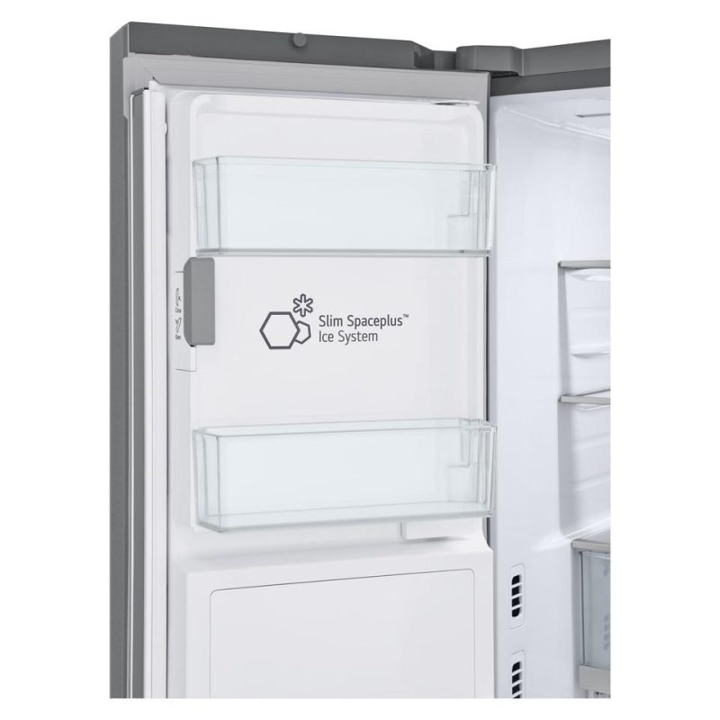 French Door Refrigerators |  LG 25.5 cu. ft. French Door Counter-Depth MAX Smart Refrigerator with Triple Ice Makers – Stainless steel – LRYXC2606S Stainless Steel French Door Refrigerators French Door Refrigerators