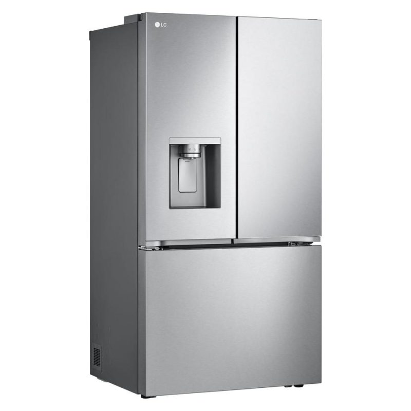 French Door Refrigerators |  LG 25.5 cu. ft. French Door Counter-Depth MAX Smart Refrigerator with Triple Ice Makers – Stainless steel – LRYXC2606S Stainless Steel French Door Refrigerators French Door Refrigerators