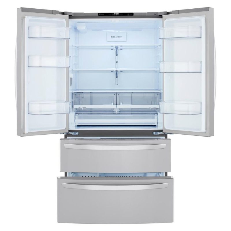 French Door Refrigerators |  LG 27 cu. ft. French Door Refrigerator – LMWS27626S Stainless Steel French Door Refrigerators French Door Refrigerators