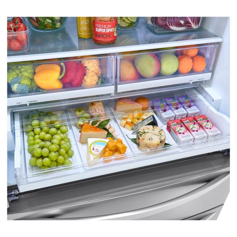 French Door Refrigerators |  LG 27 cu. ft. French Door Refrigerator – LMWS27626S Stainless Steel French Door Refrigerators French Door Refrigerators