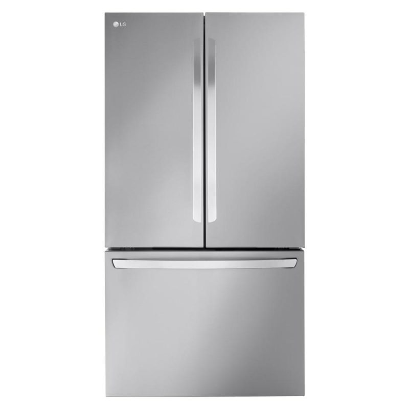 French Door Refrigerators |  LG 27 cu. ft. Smart Counter-Depth Max Refrigerator – LRFLC2706S Stainless Steel French Door Refrigerators French Door Refrigerators