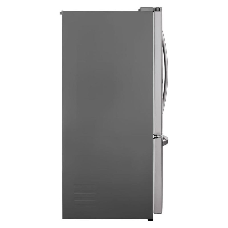 French Door Refrigerators |  LG 28 cu.ft 3 Door French Door, Standard Depth, Ice and Water with Single Ice – LRFS28XBS Stainless Steel French Door Refrigerators French Door Refrigerators