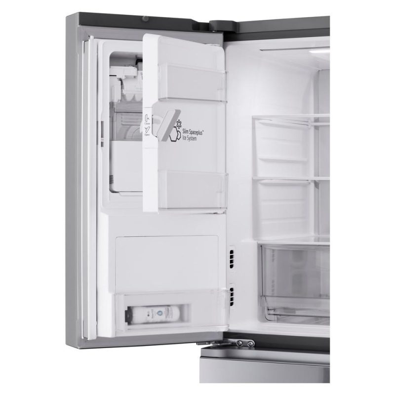 French Door Refrigerators |  LG 29 cu. ft. Smart Standard-Depth MAX™ 4-Door French Door Refrigerator with Full-Convert Drawer – LF29S8330S Stainless Steel French Door Refrigerators French Door Refrigerators