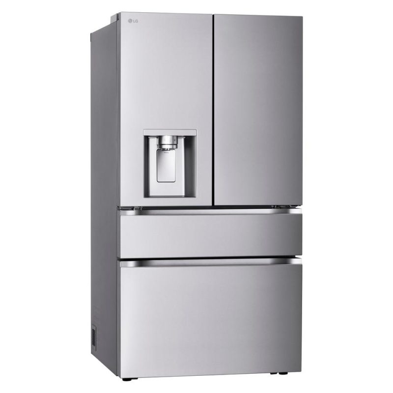 French Door Refrigerators |  LG 29 cu. ft. Smart Standard-Depth MAX™ 4-Door French Door Refrigerator with Full-Convert Drawer – LF29S8330S Stainless Steel French Door Refrigerators French Door Refrigerators