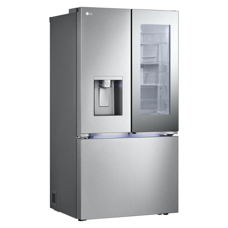 French Door Refrigerators |  LG 30.7 cu. ft. PrintProof Stainless Steel French Door Refrigerator – LRYKS3106S Stainless Steel French Door Refrigerators French Door Refrigerators