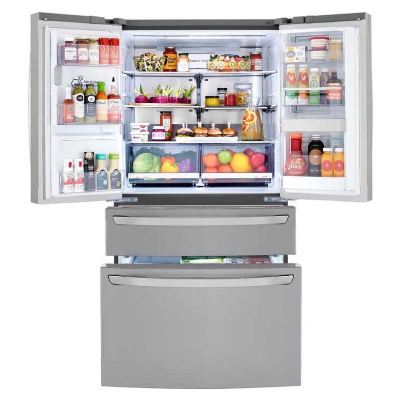 French Door Refrigerators |  LG 30 cu. ft. Smart Refrigerator with Craft Ice™ Maker – LRMDS3006S Stainless Steel French Door Refrigerators French Door Refrigerators