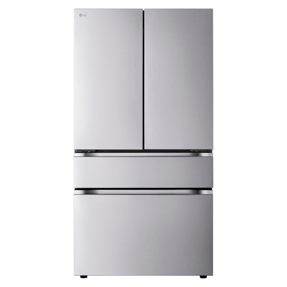 French Door Refrigerators |  LG 30 cu. ft. Smart Standard-Depth MAX™ 4-Door French Door Refrigerator with Full-Convert Drawer – LF30S8210S Stainless Steel French Door Refrigerators French Door Refrigerators