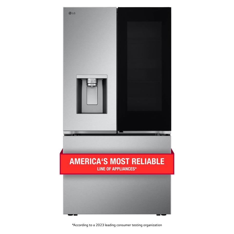 French Door Refrigerators |  LG 31 cu. ft. Smart Standard-Depth MAX™ French Door Refrigerator with InstaView® Door-in-Door® LF31S6360S Stainless Steel French Door Refrigerators French Door Refrigerators