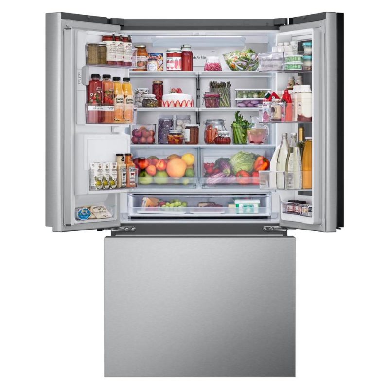 French Door Refrigerators |  LG 31 cu. ft. Smart Standard-Depth MAX™ French Door Refrigerator with InstaView® Door-in-Door® LF31S6360S Stainless Steel French Door Refrigerators French Door Refrigerators