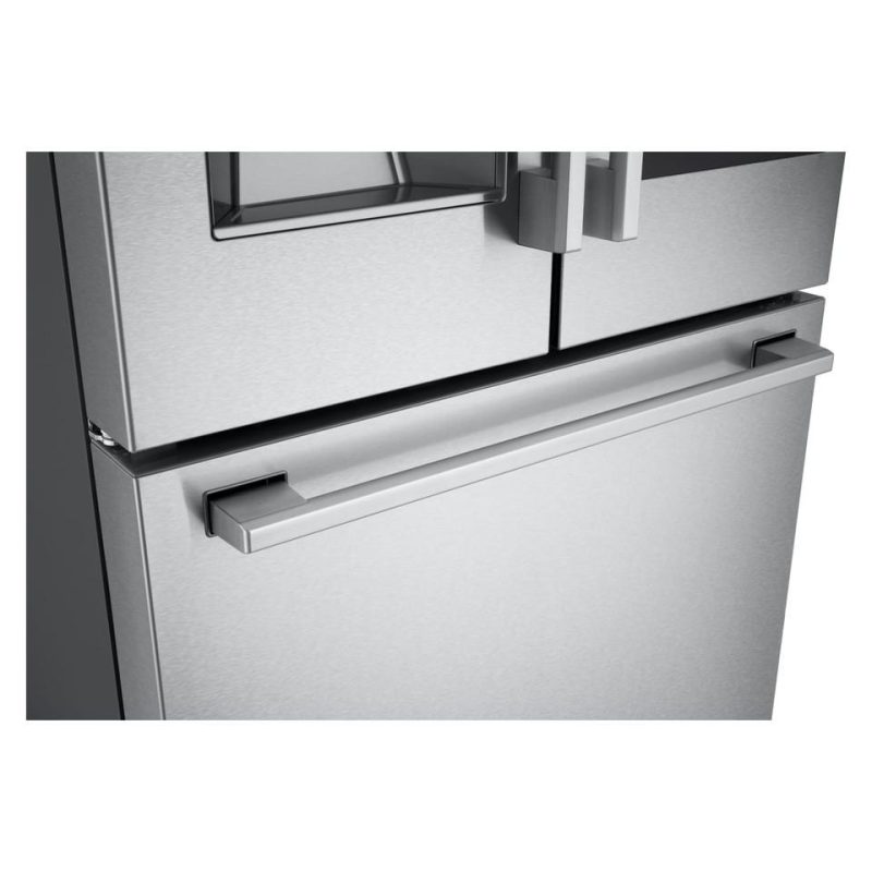 French Door Refrigerators |  LG STUDIO 24 cu. ft. Smart InstaView® Door-in-Door® Large Capacity Counter-Depth Refrigerator with Craft Ice™ Maker – SRFVC2416S Stainless Steel French Door Refrigerators French Door Refrigerators