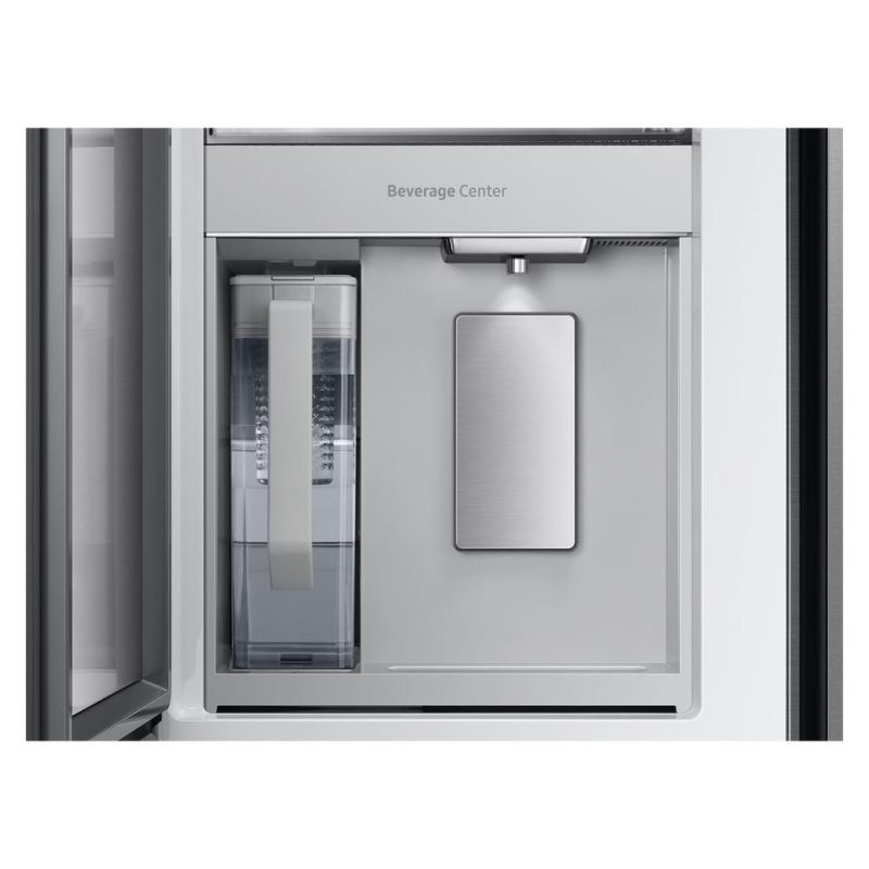 French Door Refrigerators |  Samsung 29 cu. ft. Bespoke 4-Door French Door Refrigerator with Beverage Center in Stainless Steel – RF29BB8600QL Stainless Steel French Door Refrigerators French Door Refrigerators